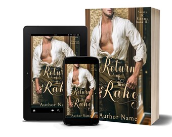 Regency Historical Romance Cover Design | Historical Romance Book Cover Art | Premade Romance Covers | Romance Cover Regency Man