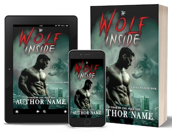 Wolf Shapeshifter Paranormal Romance Ebook Cover| Premade Romantic Cover Design | Prepaid Cover | Fantasy Cover Art | Wolf Cover