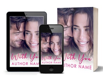 Contemporary Romance Premade Ebook Cover | Couples Romance Cover | Prepaid Contemporary Romantic Book Cover | Women's Fiction Book Covers