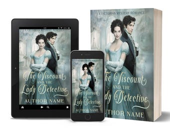 Historical Romance Ebook Cover | Premade Book Cover | Prepaid Romantic Novel Cover | Couple Cover for Historical Romance