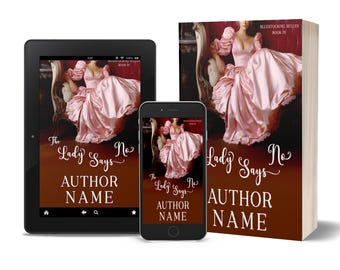 Historical Romance Ebook Cover | Regency/Victorian Romance Cover | Romance Cover Design | Premade Romance Cover | Prepaid Cover