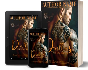 Tattooed Man Contemporary Romance Premade Ebook Cover | Gritty Romance Cover | Book Cover Men | Prepaid Romantic Novel Cover