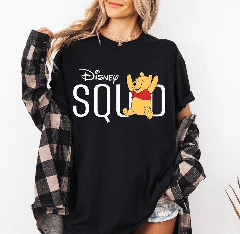 Camisetas del equipo de Disneyland, camisetas personalizadas del equipo de Disneyland, camisetas de todos los personajes del equipo de Disneyland, camiseta familiar de Disneyland 2026, camiseta de Disneyland imagen 4