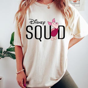 Camisetas del equipo de Disneyland, camisetas personalizadas del equipo de Disneyland, camisetas de todos los personajes del equipo de Disneyland, camiseta familiar de Disneyland 2026, camiseta de Disneyland imagen 3