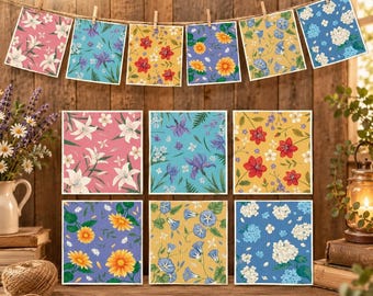 6 Pack Swedish Dishcloths, Reusable Washable Kitchen Towels, Absorbent Cleaning Cloths, Eco-Friendly Paper Towel Alternative