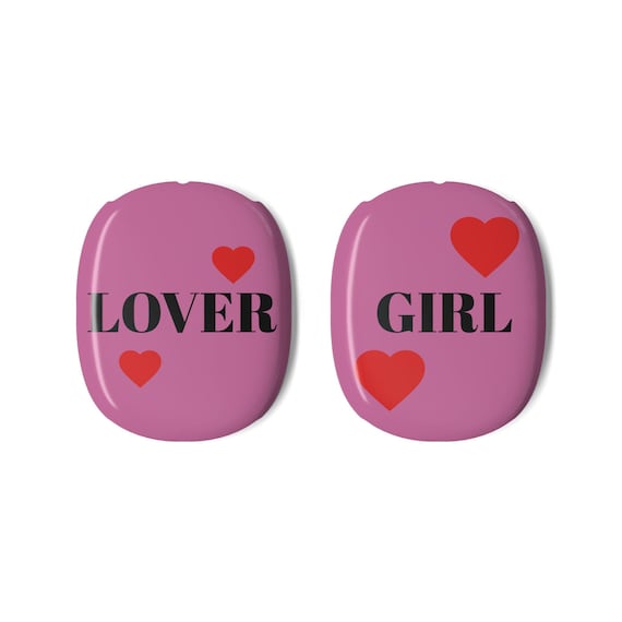 Pink Lover Girl AirPod Max Shell Case Limited edition