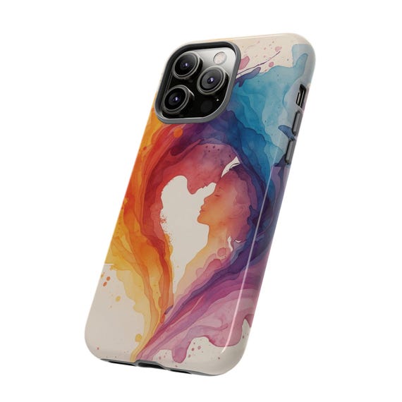 A Homage to my Mother  Phone Case | Colorful Abstract Swirl