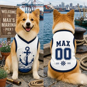 dog marine dress blues Jennifer McGrew