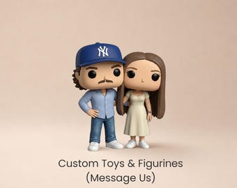 Figurines personnalisées imprimées en 3D | Imprimez votre fichier STL | Impression personnalisée de jouets et de figurines