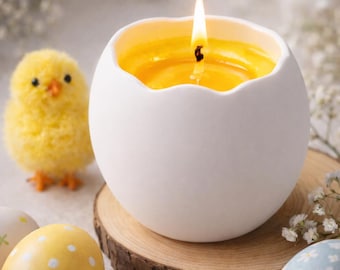 Osterkerze im Ei – Spring Edition