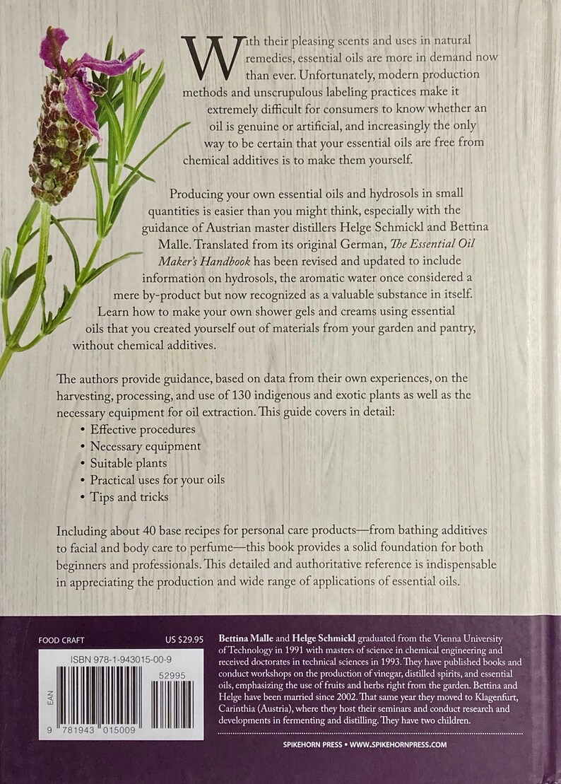 The Essential Oil Maker's Handbook image 2