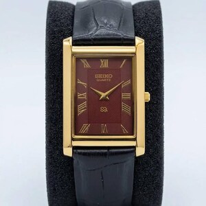 Vintage Maroon Dial Watch - Etsy