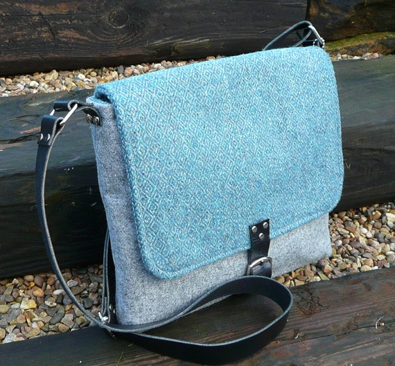 Grey tweed bag on sale