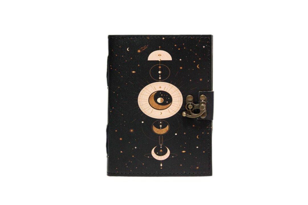 The Philosopher's Leather Diary - Vintage Keyhole Design Journal ...