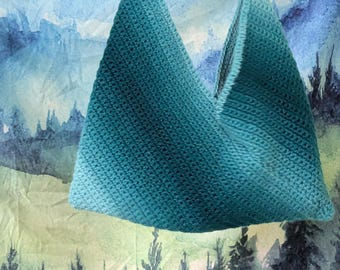 Blue Ombre shoulder or cross body bag