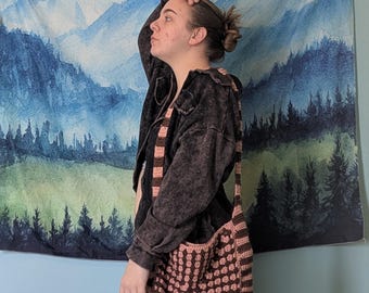 chocolate Strawberry shoulder bag