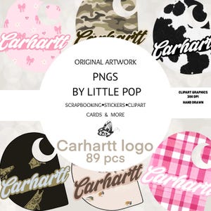 Workwear Logo Clipart Bundle | Hand Drawn Brand PNGs