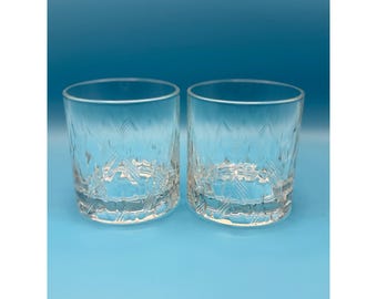 Grey Goose Vodka Rocks, lot de 2 articles de bar à cocktails Lowball avec logo gravé