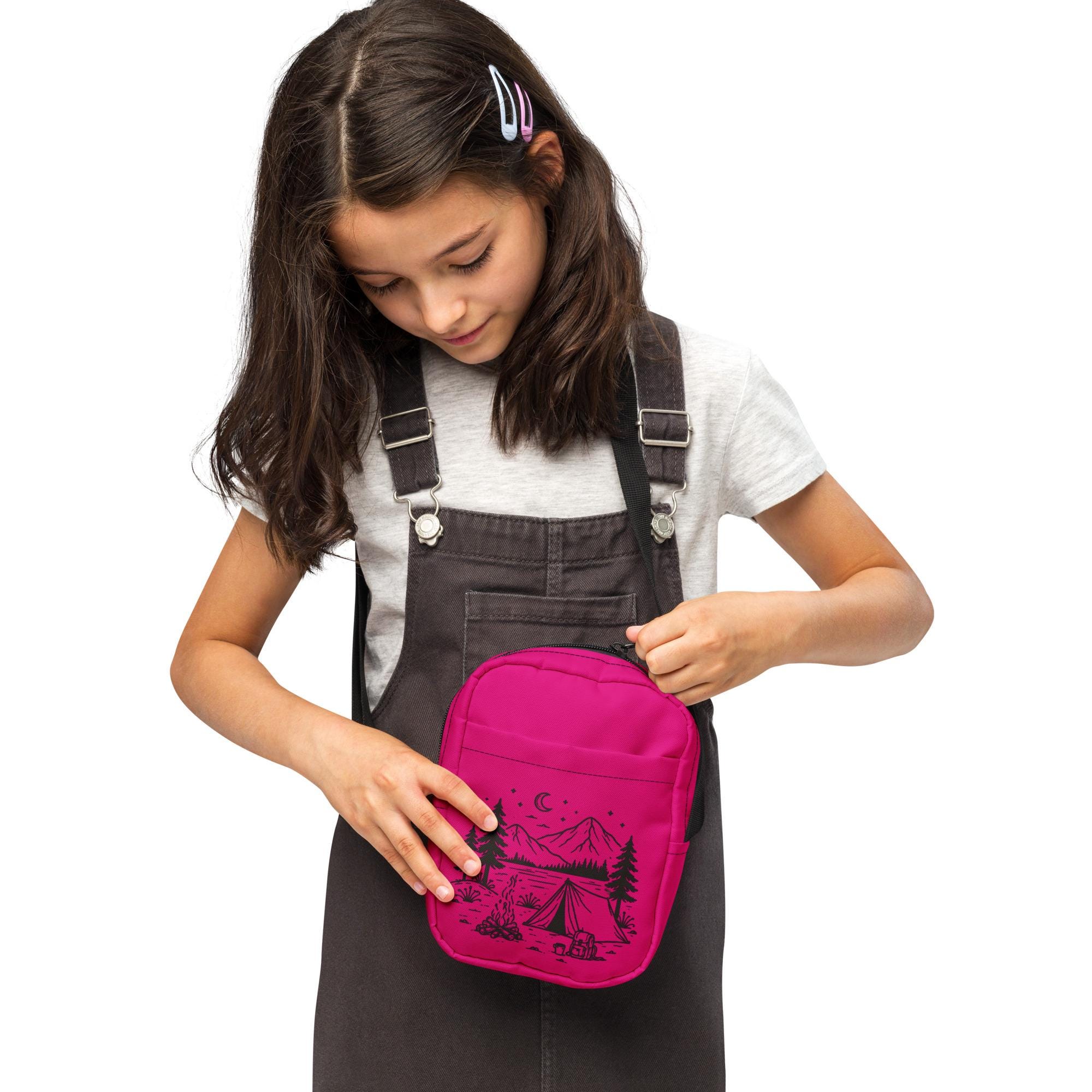 Retro Bus Crossbody Tasche Damen - Leichte Umhängetasche Mit Kartenfächern
