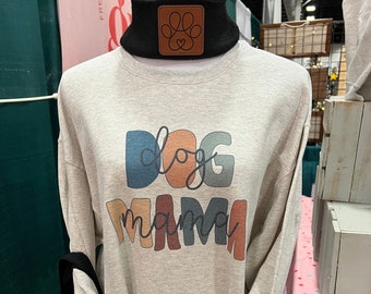 Dog Mama Sweatshirt, Retro Sweatshirt, Dog Mother's Day Sweatshirt,