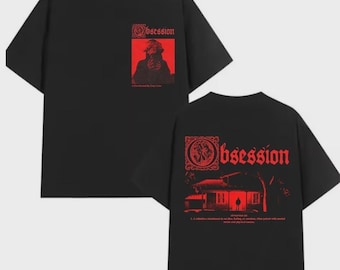 Obsession Movie 2026 Shirt, Gothic Horror Graphic Tee, Double Sided Comfort Colors T Shirt, Vintage Thriller Movie Tee, Fast Shipping!