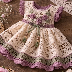 Pastel Lace Dress - Etsy