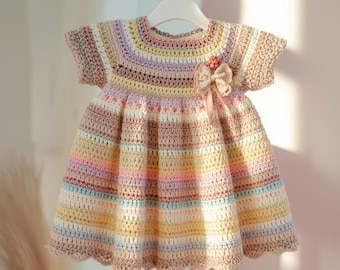 Crochet Baby Frock Pattern PDF – Easy Handmade Girl Dress Pattern chart (3  Years)