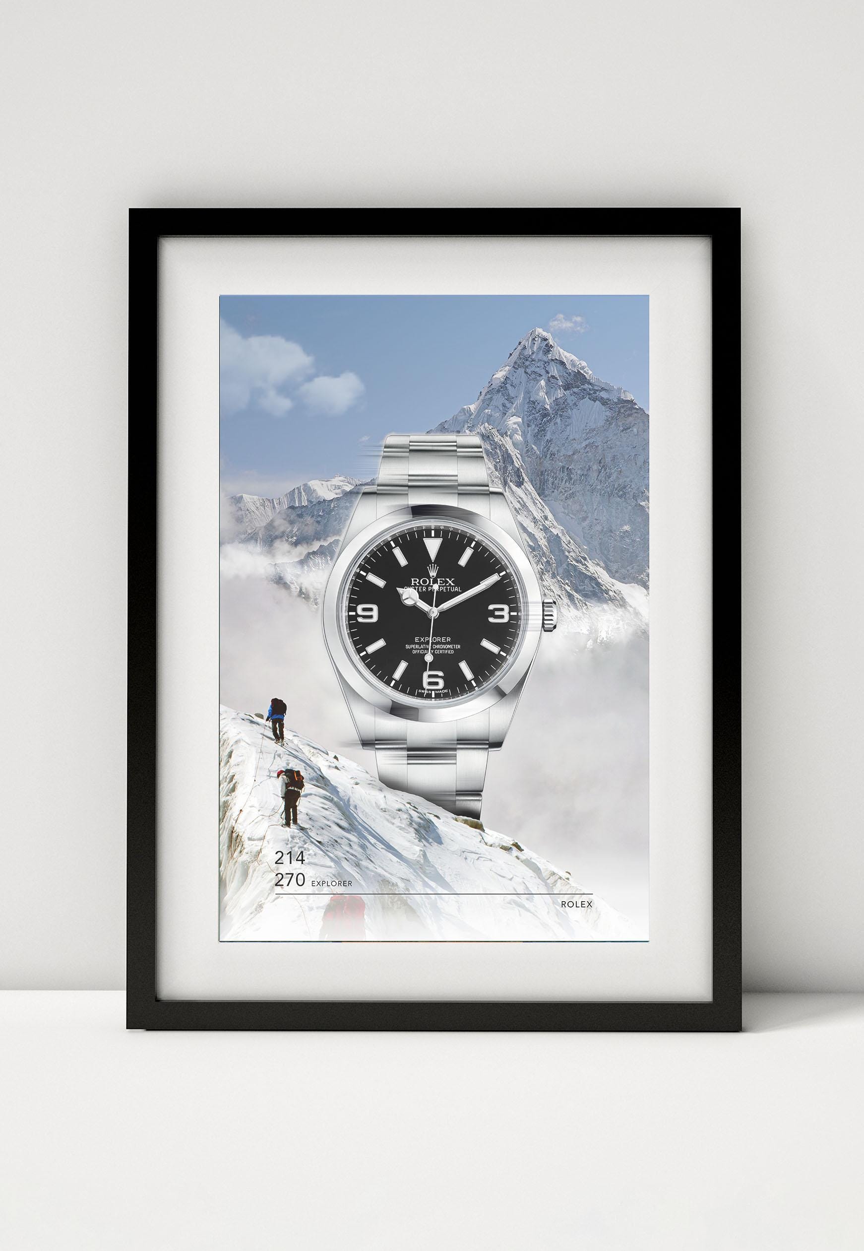 Rolex explorer ii poster - Etsy 日本