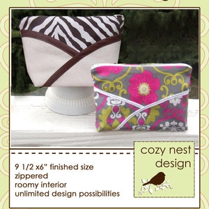 PDF Download-Cosmetic Bag Pattern image 2