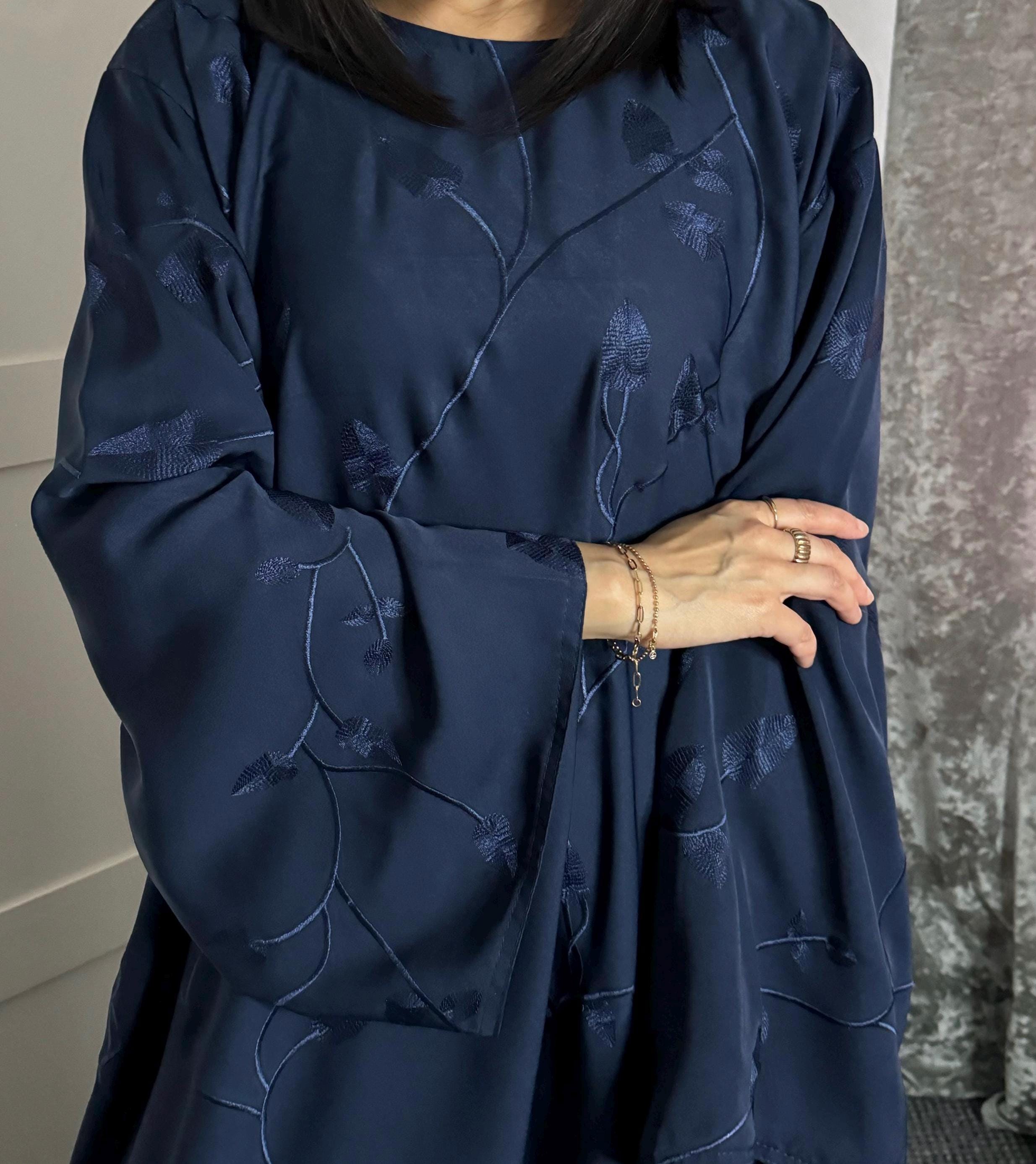 Linen Butterfly Abaya - Etsy