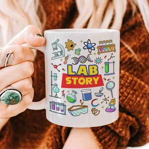 Lab Team Mug, Lab Assistant Mug, Lab Week Toy Story 2026 Mug, Lab Story Mug, Lab Week Mug, Phlebotomist Mug, Lab Team Mug, Toy Story Mug bild 1