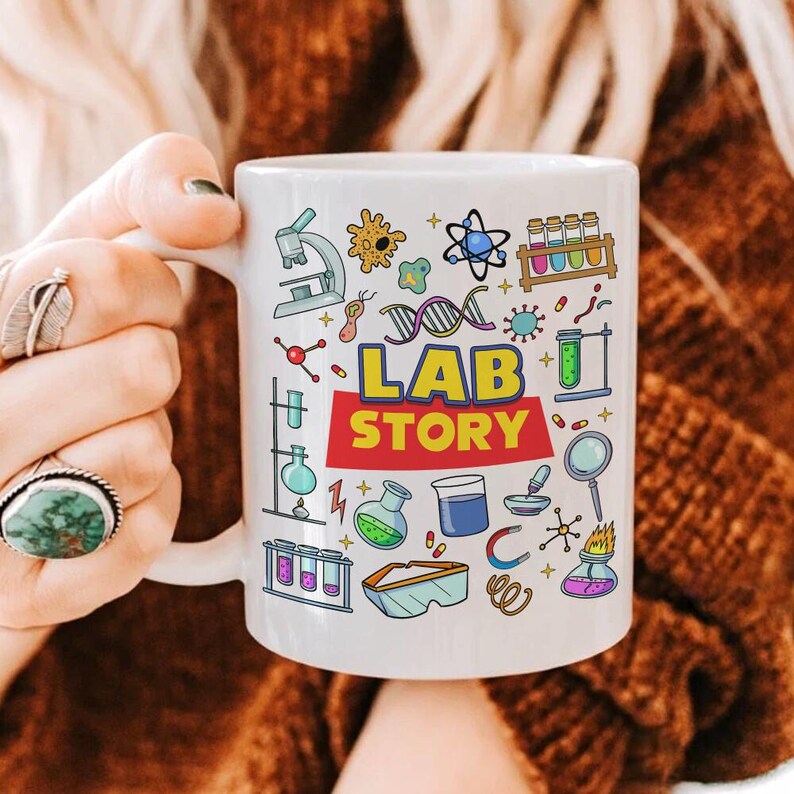 Lab Team Mug, Lab Assistant Mug, Lab Week Toy Story 2026 Mug, Lab Story Mug, Lab Week Mug, Phlebotomist Mug, Lab Team Mug, Toy Story Mug bild 1