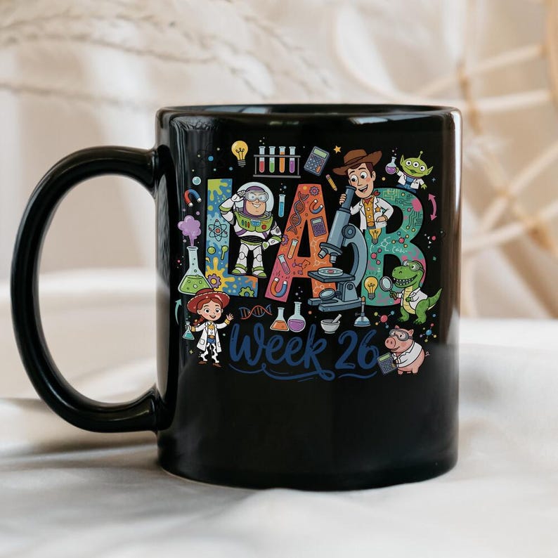Lab Assistant Mug, Lab Story Mug, Lab Week Toy Story 2026 Mug, Lab Week Mug, Lab Team Mug, Phlebotomist Mug, Lab Team Mug, Toy Story Mug immagine 2