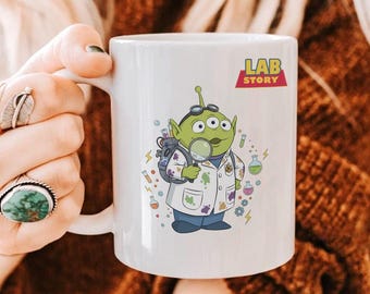 Custom Characters Lab Week 2026 Lab Story Mug The Labs Prayer Cup Medical Assistant Drinkware Gift Lab Story Mug, Alien Lab Week Mug