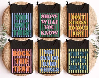 Test Day Shirt, Matching State Testing Shirts, Teacher Team Comfort Colors Shirt, Funny Teacher Testing Day Tee, Testing Coordinator Shirt