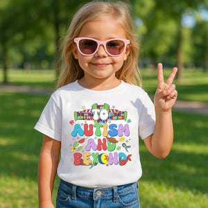 To Autism and Beyond T-shirt, Toy Story Autism Awareness shirt, Buzz Lightyear Autism Shirt, Puzzle Piece T-shirt, Family Trip shirts Bild 10