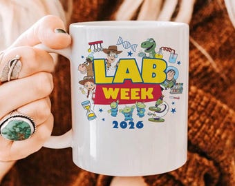 Lab Story Mug, Lab Week Toy Story 2026 Mug, Lab Week Mug, Lab Team Mug, Lab Assistant Mug, Phlebotomist Mug, Lab Team Mug, Toy Story Mug