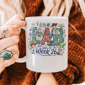 Lab Assistant Mug, Lab Story Mug, Lab Week Toy Story 2026 Mug, Lab Week Mug, Lab Team Mug, Phlebotomist Mug, Lab Team Mug, Toy Story Mug immagine 1