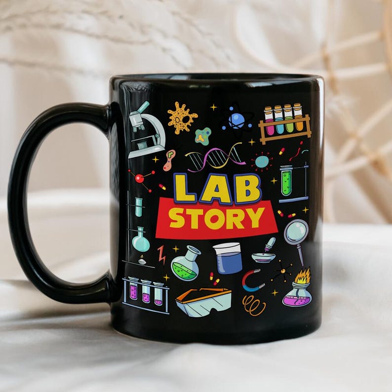 Lab Team Mug, Lab Assistant Mug, Lab Week Toy Story 2026 Mug, Lab Story Mug, Lab Week Mug, Phlebotomist Mug, Lab Team Mug, Toy Story Mug bild 2