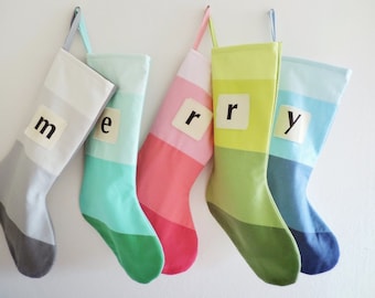 personalized christmas stocking personalized modern striped colorblock personalized stocking monogram color block girl boy winter wonderland - Etsy Christmas Stockings personalized christmas stocking personalized modern striped colorblock personalized stocking monogram color block girl boy winter wonderland - Etsy Christmas Stockings