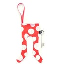 1 MAGIC SANTA KEY - Santa Magic Key, Skeleton Key, Letter to Santa, Dr Seuss, Elf Stocking, Christmas Ornament, Holiday Decor, Red White