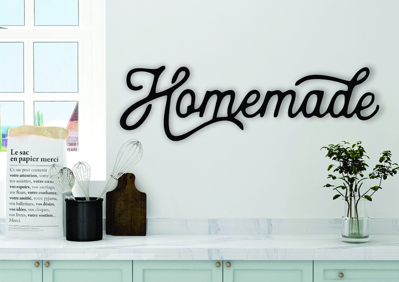 HOMEMADE WOOD Kitchen SIGN Decor / Rustic Kitchen Decor / Etsy