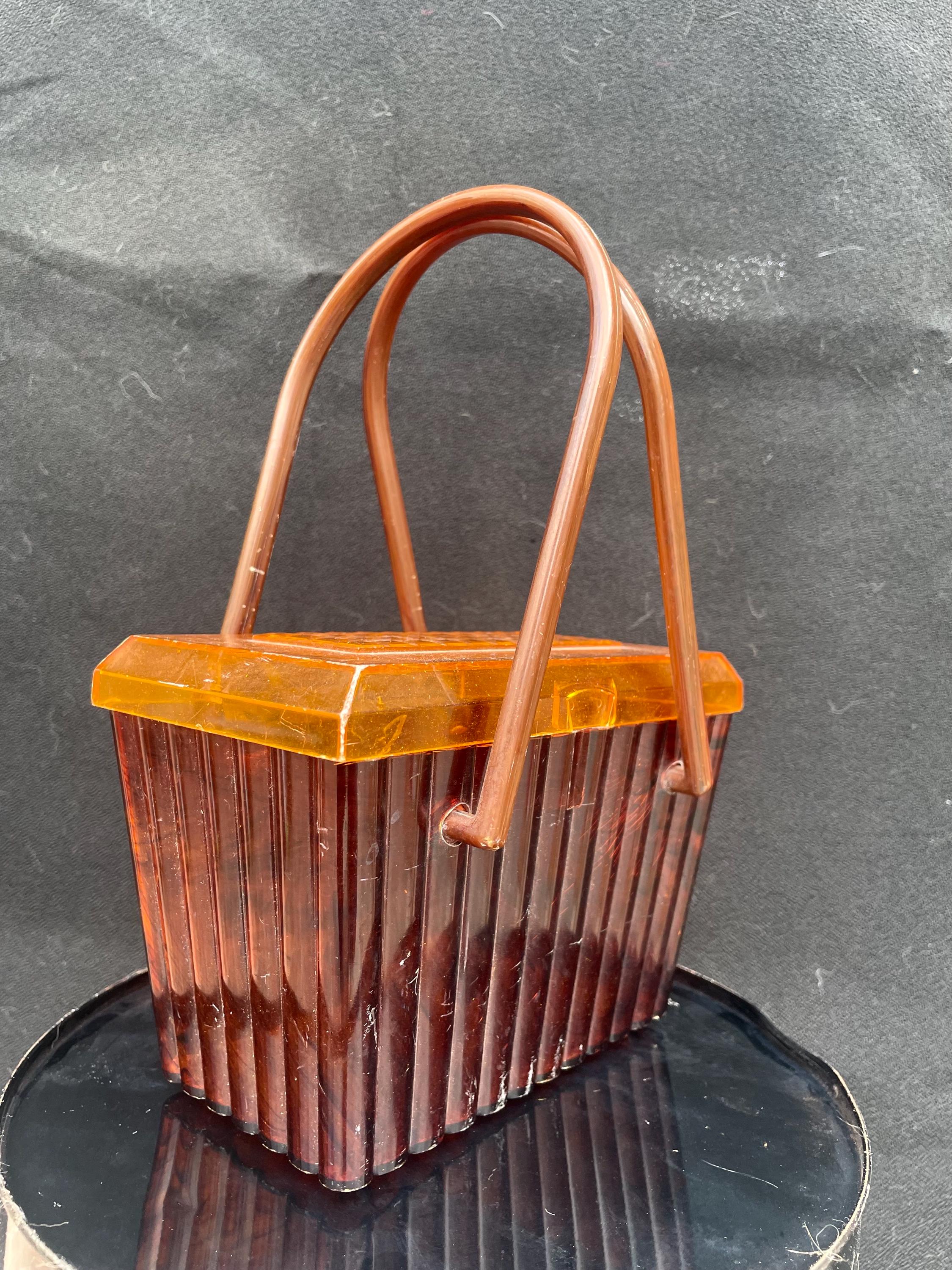 50s Plastic Purse - Etsy