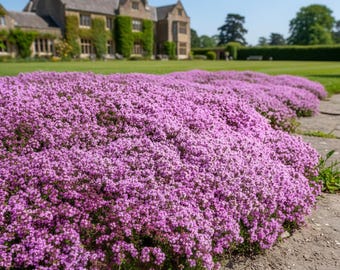 1000 semillas de tomillo rastrero / Hierba aromática de cobertura del suelo de fácil cultivo