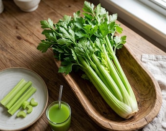 1000 semillas de apio / Semillas de huerto tradicionales para cultivo de hortalizas / Siembra en interiores y exteriores / Ideal para principiantes / Semillas de verduras frescas