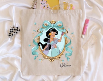 Personalized Disney Princess 2026 Tote Bag, Mickey and Friends Totes, Princess Castle Trip Gift Totes, Disneyland Tote, Cars Kids Tote
