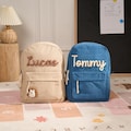 Personalized Corduroy Backpack Custom Name Toddler Preschool Kids School Bag Back to School Gift for Boy Girl product logo