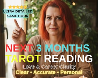 Tarotläsning för de kommande 3 månaderna | Kärleks- och karriärinsikter
