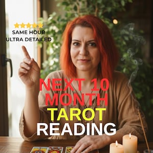 Prédictions psychiques à 10 mois, lecture de cartes de tarot, lecture d'amour spirituel et de relations, livraison même heure, lecture moyenne