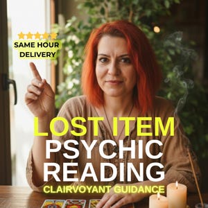 Lectura psíquica de objetos perdidos / Claridad en la misma hora, búsqueda de objetos perdidos (PDF detallado disponible)